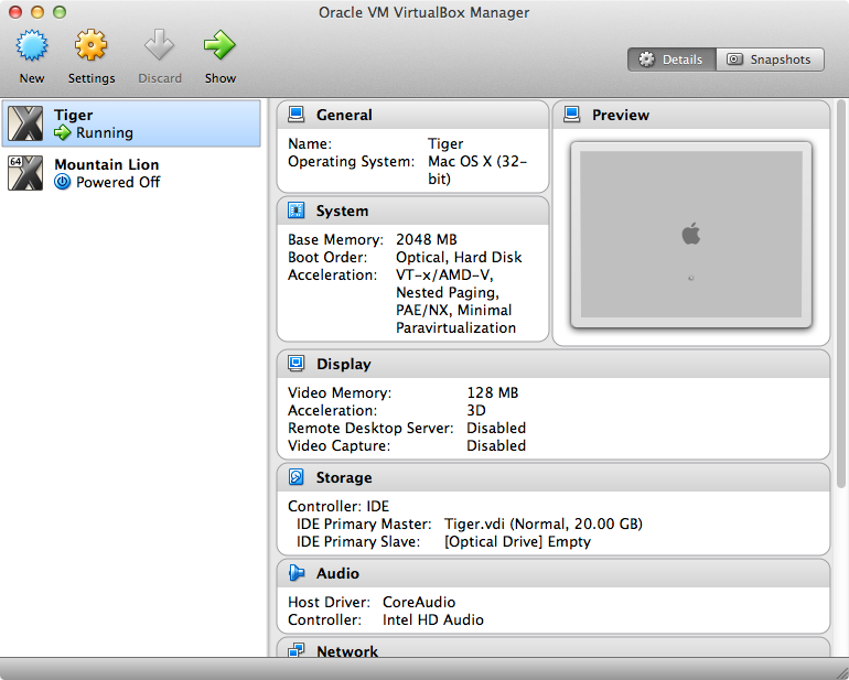 download virtualbox for mac os x lion